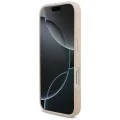 Калъф за iPhone 17 Pro - Guess - Hardcase 4G Grained Big and Classic Logo (GUHCP17LPGT4MBP) - Розов
