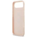 Калъф за iPhone 17 Air - Guess - Hardcase 4G Grained Big and Classic Logo (GUHCP17MPGT4MBP) - Розов