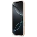 Калъф за iPhone 17 Air - Guess - Hardcase 4G Grained Big and Classic Logo (GUHCP17MPGT4MBP) - Розов
