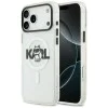 Калъф за iPhone 17 - Karl Lagerfeld - IML Choupette Sketch Logo MagSafe (KLHMP17SHGCHGKBT) - Прозрачен