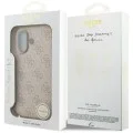 Калъф за iPhone 17 - Guess - Hardcase 4G Charm Cradle MagSafe (GUHMP17SGF4GCP) - Розов