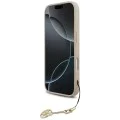Калъф за iPhone 17 - Guess - Hardcase 4G Charm Cradle MagSafe (GUHMP17SGF4GCP) - Розов