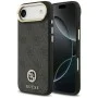 Калъф за iPhone 17 Air - Guess - Hardcase 4G Strass Logo MagSafe (GUHMP17MP4GRMDEK) - Черен