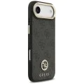 Калъф за iPhone 17 Air - Guess - Hardcase 4G Strass Logo MagSafe (GUHMP17MP4GRMDEK) - Черен