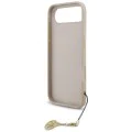 Калъф за iPhone 17 Air - Guess - Hardcase 4G Charm Cradle MagSafe (GUHMP17MGF4GCP) - Розов
