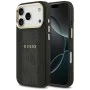 Калъф за iPhone 17 Pro - Guess - Hardcase 4G Stripe MagSafe (GUHMP17LPG4SEMCK) - Черен