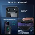 Калъф за iPhone 17 Air - ESR - Classic Hybrid HaloLock [Включен протектор за екран] - Прозрачен Черен