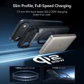 Калъф за iPhone 17 Air - ESR - Classic Hybrid HaloLock [Включен протектор за екран] - Прозрачен Черен