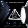 Зарядно - Lito - (LC19T) - с включен кабел Type-C, Type-C, USB изход, PD30W, GaN, PC Fireproof, EU Plug - Черен