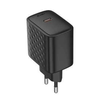 Зарядно - Lito - (LC20) - Type-C изход, PD45W, GaN, PC Fireproof, EU щепсел - Черен