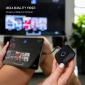 Fixed - Безжичен HDMI удължител AirLink (FIXA-AL-BK) - Plug&Play, 1080p Full HD, USB-C PD100W - Черен