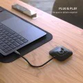 Fixed - Безжичен HDMI удължител AirLink (FIXA-AL-BK) - Plug&Play, 1080p Full HD, USB-C PD100W - Черен