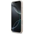Калъф за iPhone 17 Pro Max - Guess - Hardcase 4G Logo Plate MagSafe (GUHMP17XU4GPRP) - Розов