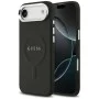 Калъф за iPhone 17 Air - Guess - Hardcase Classic Logo MagSafe (GUHMP17MPSAREGSK) - Черен