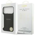 Калъф за iPhone 17 Pro Max - Guess - Hardcase Classic Logo MagSafe (GUHMP17XPSAREGSK) - Черен
