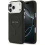 Калъф за iPhone 17 Pro Max - Guess - Hardcase Classic Logo MagSafe (GUHMP17XPSAREGSK) - Черен