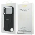 Калъф за iPhone 17 Pro - Guess - Hardcase Classic Logo MagSafe (GUHMP17LPSAREGSK) - Черен