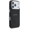 Калъф за iPhone 17 Pro - Guess - Hardcase Classic Logo MagSafe (GUHMP17LPSAREGSK) - Черен