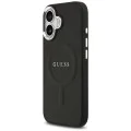 Калъф за iPhone 17 - Guess - Hardcase Classic Logo MagSafe (GUHMP17SPSAREGSK) - Черен