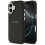 Калъф за iPhone 17 - Guess - Hardcase Classic Logo MagSafe (GUHMP17SPSAREGSK) - Черен
