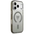 Калъф за iPhone 17 Pro - Guess - IML Gradient Triangle Logo MagSafe (GUHMP17LHGTMLCGA) - Каки
