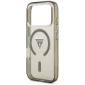 Калъф за iPhone 17 Pro - Guess - IML Gradient Triangle Logo MagSafe (GUHMP17LHGTMLCGA) - Каки