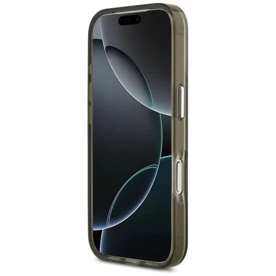 Калъф за iPhone 17 Pro - Guess - IML Gradient Triangle Logo MagSafe (GUHMP17LHGTMLCGA) - Каки