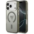 Калъф за iPhone 17 Pro - Guess - IML Gradient Triangle Logo MagSafe (GUHMP17LHGTMLCGA) - Каки