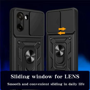 Калъф за OnePlus Nord CE5 - Techsuit - CamShield Series - Черен