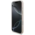 Калъф за iPhone 17 Pro Max - Guess - 4G триъгълно лого с голяма каишка, метално копче MagSafe (GUHMP17XP4G4TCSP) - Розов