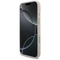 Калъф за iPhone 17 Pro Max - Guess - Голямо 4G класическо лого с големи метални копчета на каишката (GUHCP17XP4G4BCSP) - Розов