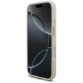 Калъф за iPhone 17 Pro - Guess - Голямо 4G класическо лого с големи метални копчета за каишка (GUHCP17LP4G4BCSP) - Розов