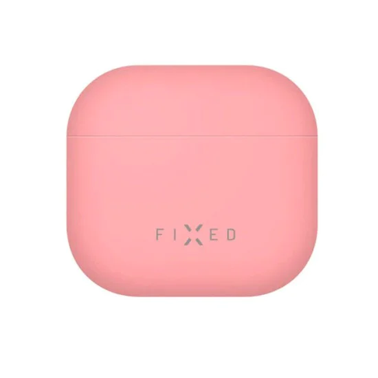 Fixed - Копринен калъф (FIXSIL-1473-PI) - за AirPods 4 - Розов
