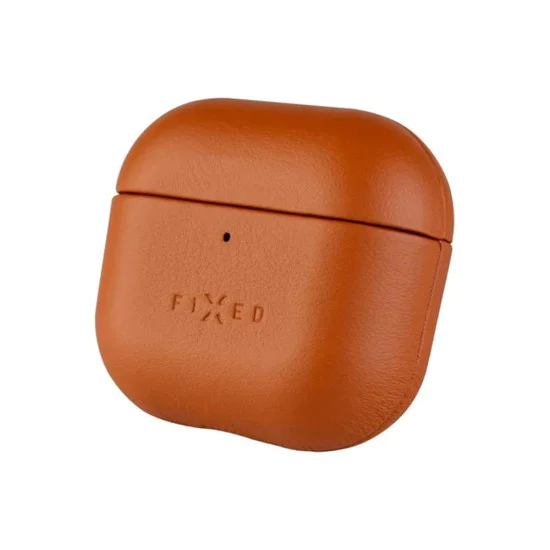 Fixed - кожен калъф Pods (FIXLP-1473-BRW) - за AirPods 4 - Кафяв