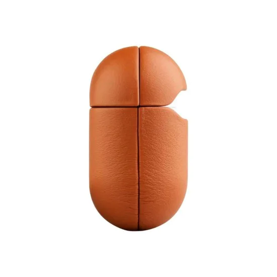 Fixed - кожен калъф Pods (FIXLP-1473-BRW) - за AirPods 4 - Кафяв