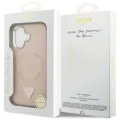 Калъф за iPhone 17 - Guess - Твърд калъф с триъгълно лого MagSafe (GUHMP17SPSDTSCMP) - Розов