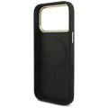 Калъф за iPhone 17 Pro Max – с MagSafe – Guess (GUBPHCP17XP4SM4MCK) Cardslot 4G – Черен
