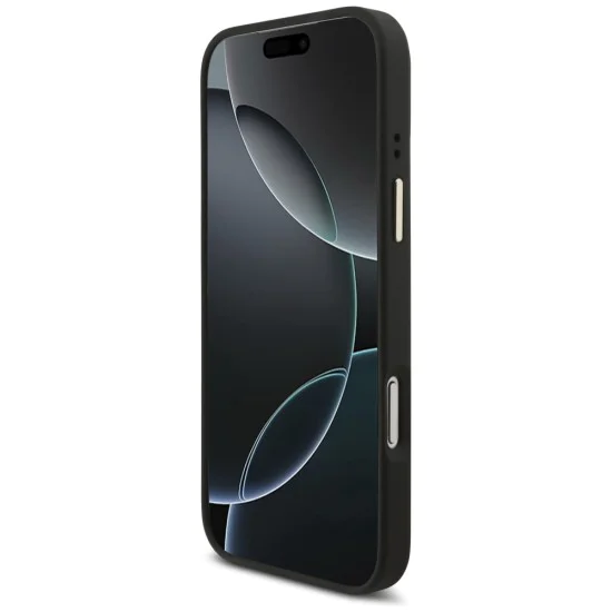Калъф за iPhone 17 Pro Max – с MagSafe – Guess (GUBPHCP17XP4SM4MCK) Cardslot 4G – Черен