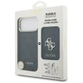 Калъф за iPhone 17 Pro Max – с MagSafe – Guess (GUBPHCP17XP4SM4MCK) Cardslot 4G – Черен