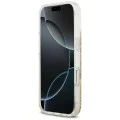 Калъф за iPhone 17 Pro - Guess - С брокатено дъно от смола MagSafe (GUHMP17LRGRGED) - Златист