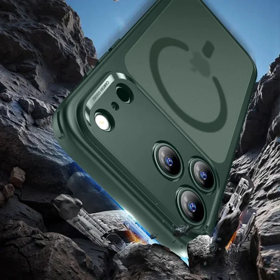 Калъф за iPhone 17 Pro Max - ESR - Classic Hybrid HaloLock - Frosted Зелен