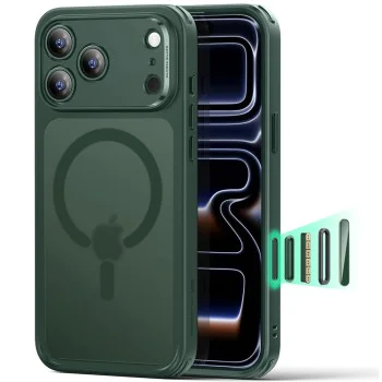 Калъф за iPhone 17 Pro Max - ESR - Classic Hybrid HaloLock - Frosted Зелен