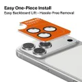 Протектор - Камера за iPhone 17 Air - Torras - Протектор за камера Lensguard - Черен