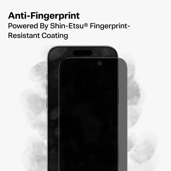 Калъф за iPhone 17 - Torras - GlassGo Install Master Privacy - Черен