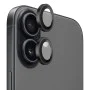 Протектор - Камера за iPhone 17 - Blueo - Оригинална метална рамка със стъклена леща - Черен