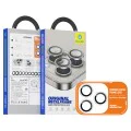 Протектор – Камера за iPhone 17 Pro / Pro Max – Blueo Metal Frame – Оранжев