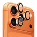 Протектор – Камера за iPhone 17 Pro / Pro Max – Blueo Metal Frame – Оранжев
