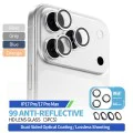 Протектор - Камера за отразяващо стъкло - Син - 99 Anti - iPhone 17 Pro / iPhone 17 Pro Max