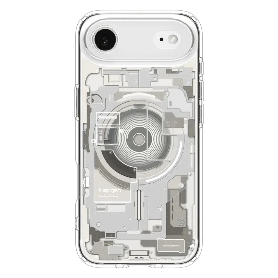 Калъф за iPhone 17 Air - Spigen - Ultra Hybrid Zero One MagSafe - Натурален титан