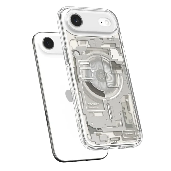 Калъф за iPhone 17 Air - Spigen - Ultra Hybrid Zero One MagSafe - Натурален титан